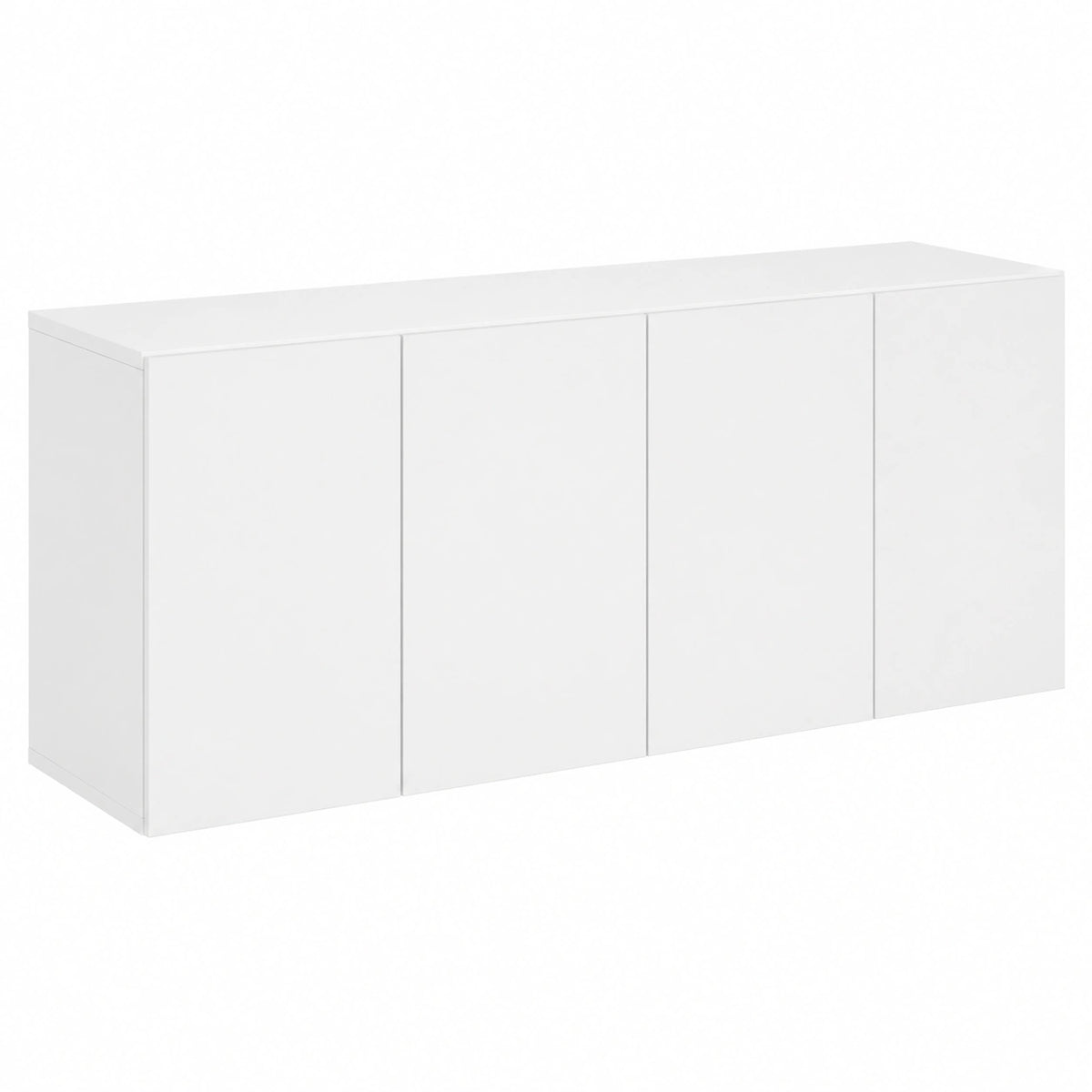 VidaXL Tv-meubels 2 st wandgemonteerd 60 × 30 × 41 cm wit