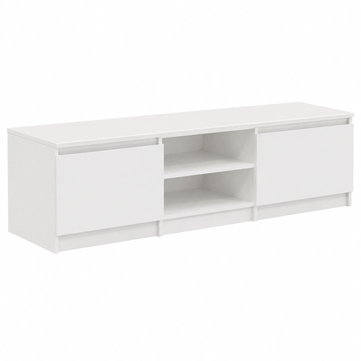 VidaXL Tv-meubel 140 × 40 × 35,5 cm bewerkt hout wit
