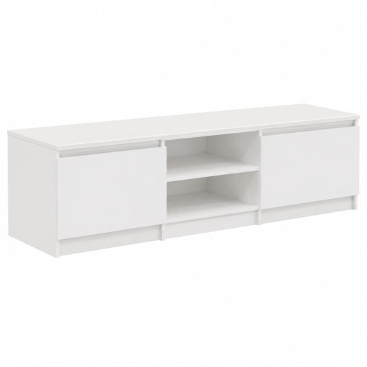VidaXL Tv-meubel 140 × 40 × 35,5 cm bewerkt hout wit
